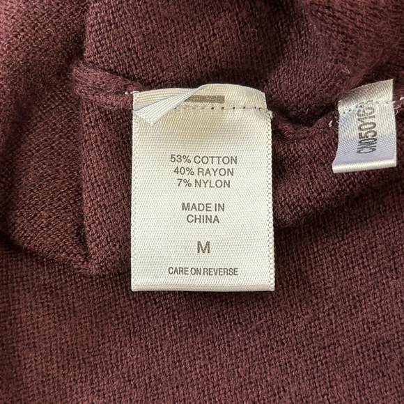 NEW YORK & COMPANY Sweater Tunic Size M - Picture 9 of 10